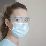 Nurse with a mask