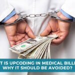 An image with text that reads 'What is upcoding in medical billing & why it should be avoided?' This image illustrates the topic of upcoding in medical billing and why it is important to avoid it