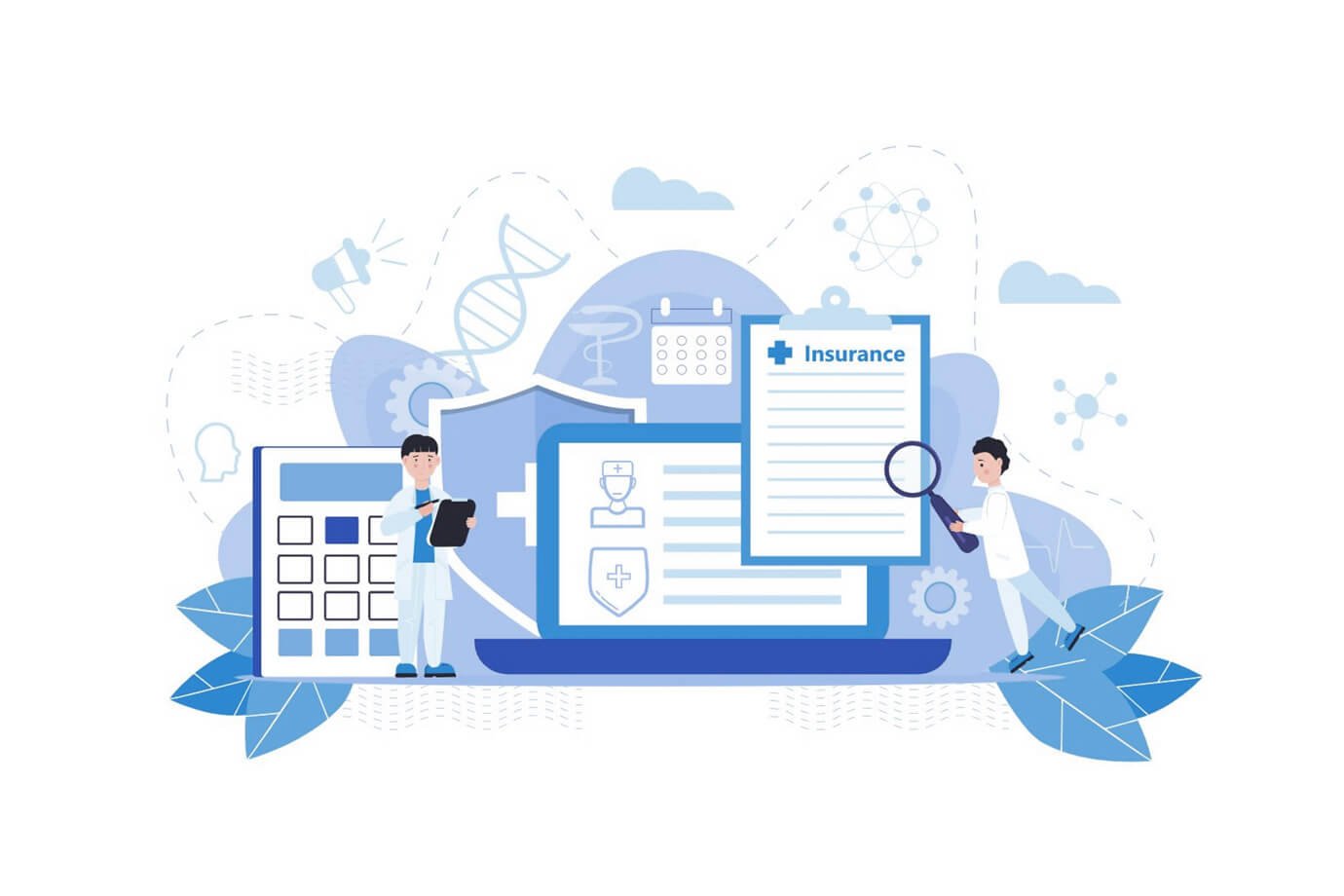 A medical professional using advanced technology to streamline Revenue Cycle Management (RCM) for US Medical Billing. eClaim Solution leads the revolution in optimizing financial efficiency and enhancing the patient experience through cutting-edge RCM solutions.